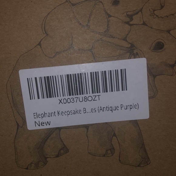 An elephant keepsake box - Picture 3 of 6